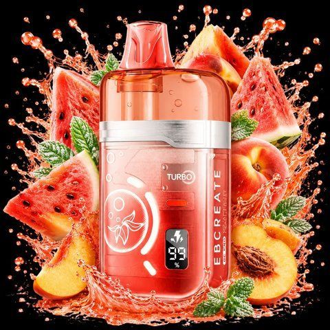 BC Pro 40000 Watermelon Peach Frost (Кавун Персик з прохолодою) elf-bar-bc-pro-40000-watermelon-peach-frost-kavun-persik-z-proholodoyu фото