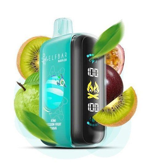 Ельф RAYA D3 25000 Kiwi Passion Fruit Guava (Ківі Маракуя Гуава) 61772892 фото