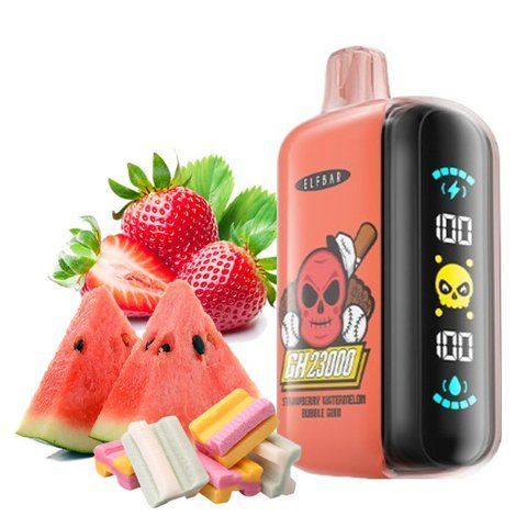 Ельф GH23000 Полуниця Кавун Жуйка Bubble Gum 5% elf-bar-gh23000-polunitsya-kavun-zhujka-bubble-gum-5 фото
